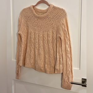 Light pink hollister sweater size Small